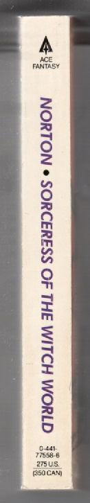 Sorceress of the Witch World fantasy paperback used Vintage Books