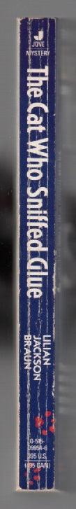 The Cat Who Sniffed Glue Crime Fiction mystery paperback used book