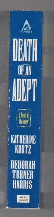 Death Of An Adept fantasy paperback used Books