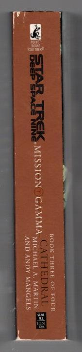 Star Trek Deep Space Nine Cathedral paperback science fiction Space Opera Star Trek used book
