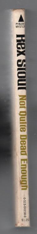 Not Quite Dead Enough Crime Fiction mystery paperback used Books