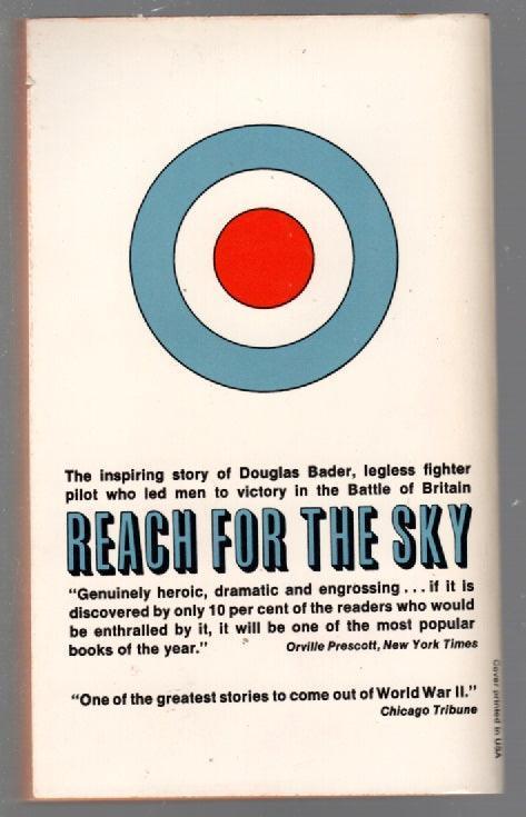 Reach For The Sky Military Nonfiction paperback used Vintage World War Two Books
