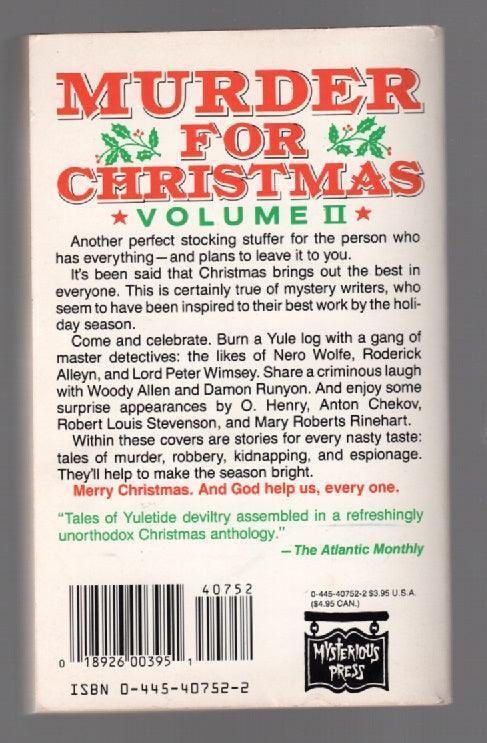 Murder For Christmas Vol. 2 christmas Crime Fiction mystery paperback used Books