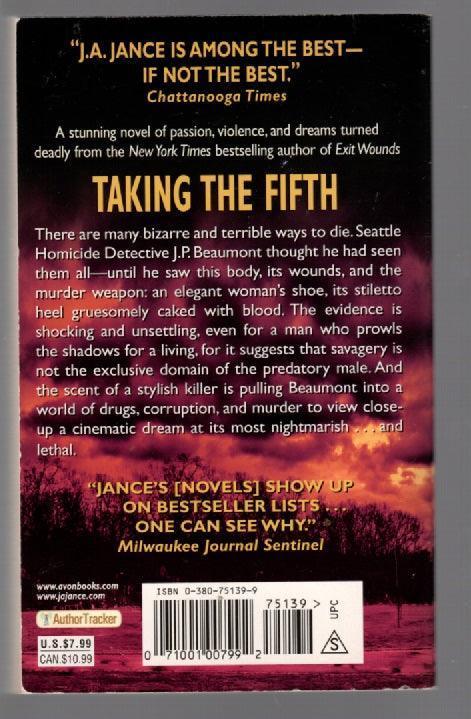 Taking the Fifth paperback thrilller used Books