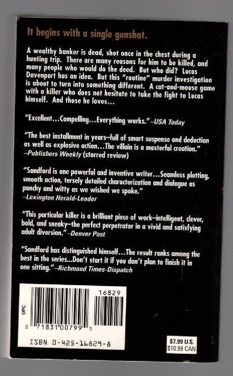 Secret Prey Crime Fiction mystery paperback used book