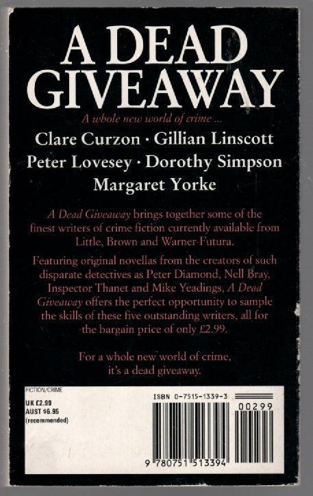A Dead Giveaway anthology Crime Fiction paperback used Books
