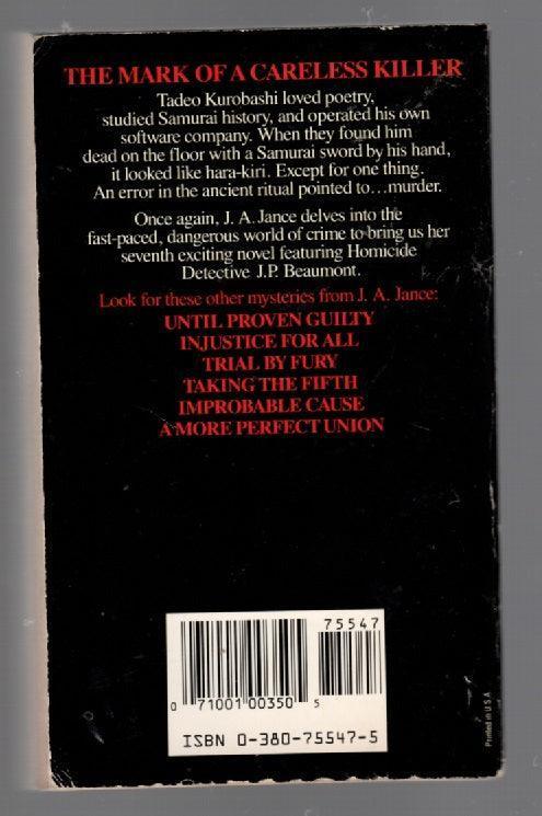 Dismissed With Prejudice Crime Fiction mystery paperback used Books