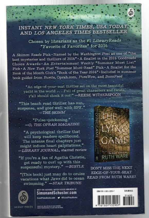 The Woman In Cabin 10 mystery thriller used Books