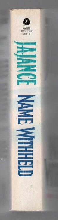 Name Withheld Crime Fiction mystery paperback used Books