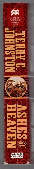 Ashes of Heaven historical fiction paperback used Western Books