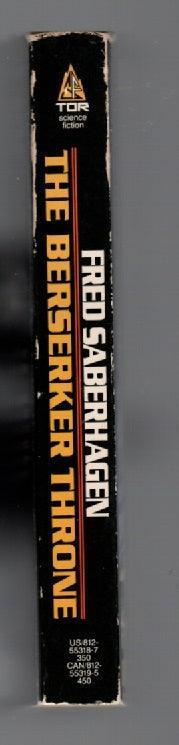 The Berserker Throne paperback science fiction used Books