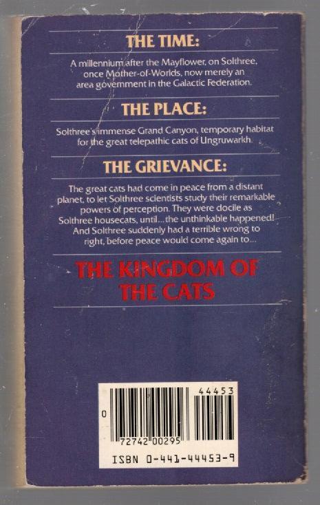 The Kingdom of the Cats cat paperback science fiction used Books