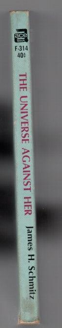 The Universe Against Her Classic Science Fiction paperback science fiction used Vintage book