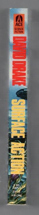Surface Action paperback science fiction Space Opera used Books