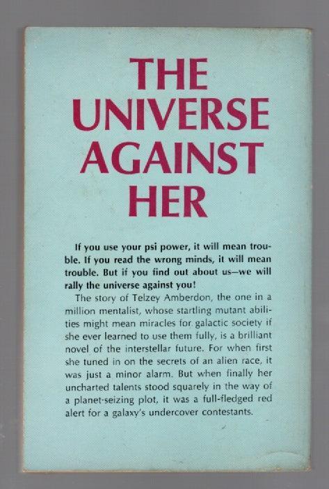 The Universe Against Her Classic Science Fiction paperback science fiction used Vintage book