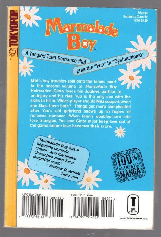 Marmalade Boy Vol. 2 Comedy Romance used Books