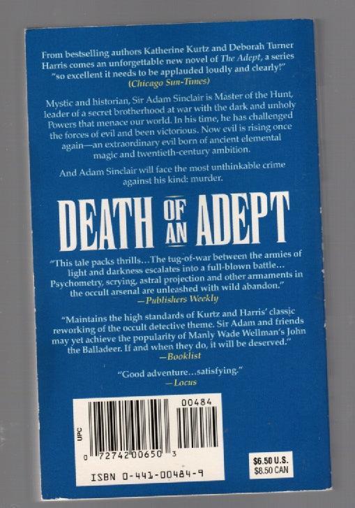 Death Of An Adept fantasy paperback used Books