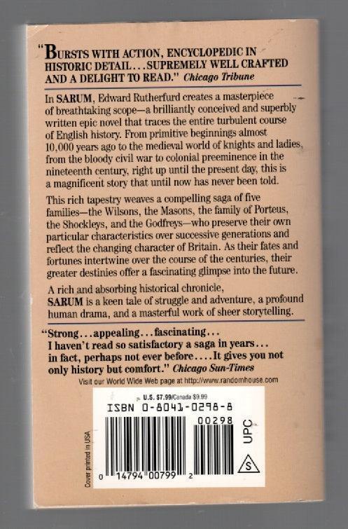 Sarum historical fiction Literature paperback used Books