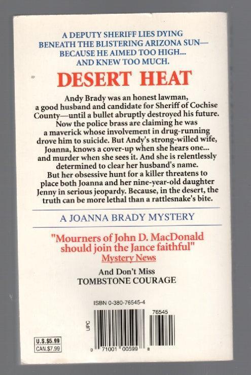 Desert Heat Crime Fiction mystery paperback used Books