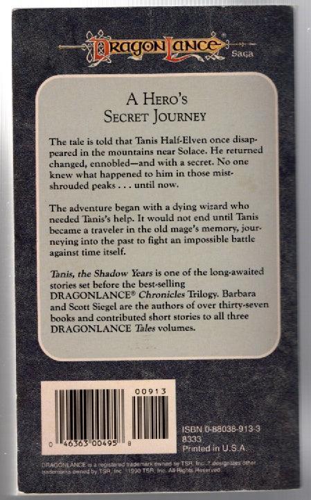 Tanis the Shadow Years fantasy paperback rpg used Books