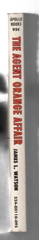 The Agent Orange Affair thriller used Vintage Books
