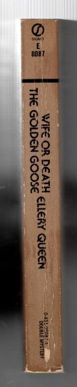 Wife Or Death/The Golden Goose Crime Fiction mystery used Books