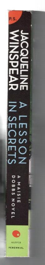 A Lesson In Secrets Crime Fiction historical fiction mystery used Books