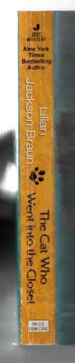 The Cat Who Went Into The Crime Fiction mystery used Books