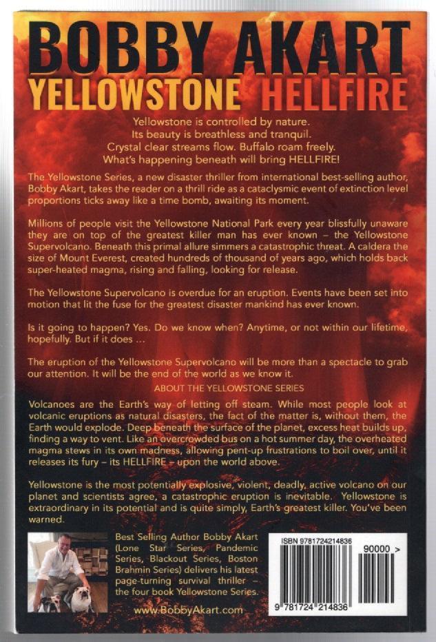 Yellowstone Hellfire Suspense thrilller Books