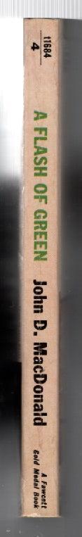 A Flash Of Green Crime Fiction mystery thriller used Books