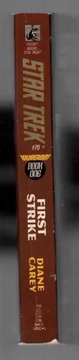 Star Trek: First Strike paperback science fiction Star Trek used Books