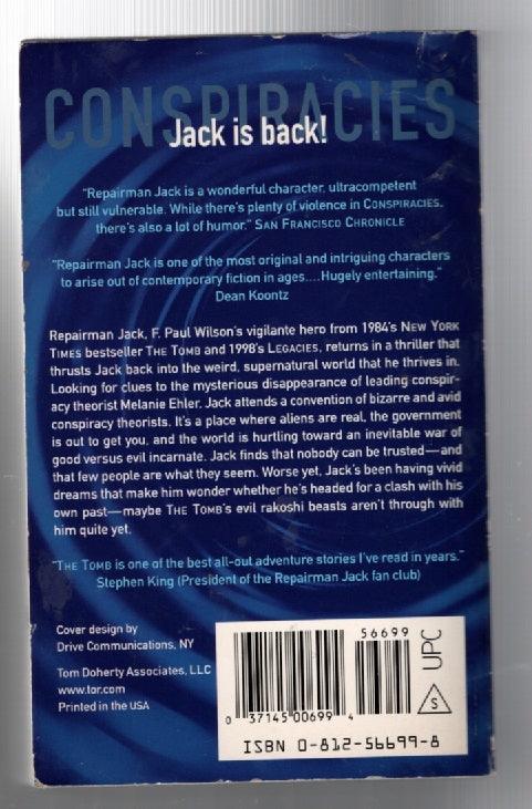Conspiracies science fiction thriller used Books