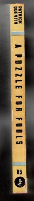 A Puzzle for Fools mystery paperback used Vintage Books