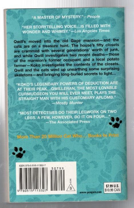 The Cat Who Went Into The Crime Fiction mystery used Books