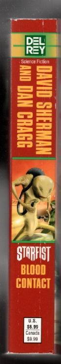 Starfist: Blood Contact Alien Literature paperback science fiction used Books