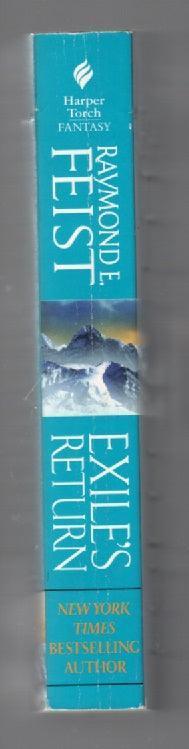 Exile's Return fantasy paperback used Books
