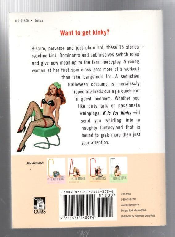 K Is For Kinky anthology Erotica used Books