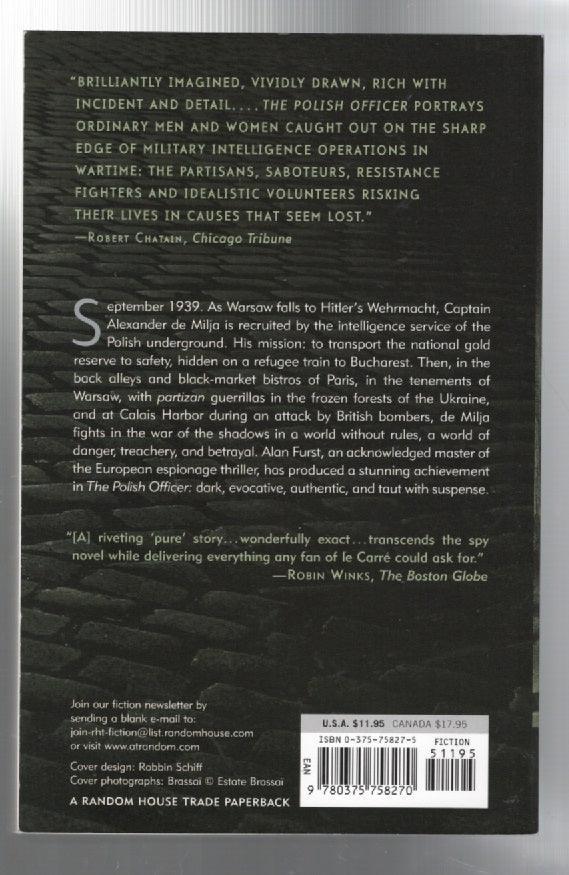 The Polish Officer Crime Fiction historical fiction thriller used Books