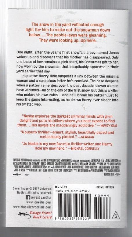 The Snowman Crime Fiction Movie Tie-In mystery thriller used Books