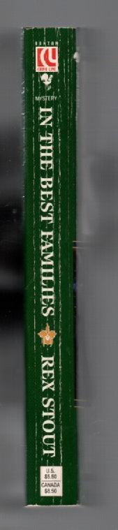 In The Best Families Crime Fiction mystery paperback used Books
