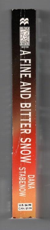 A Fine And Bitter Snow Crime Fiction mystery paperback used Books