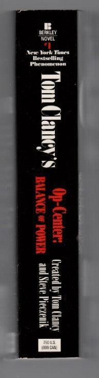 Op-Center Balance Of Power paperback Suspense thrilller used book