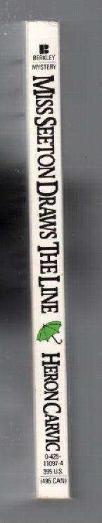 Miss Seeton Draws The Line Crime Fiction mystery paperback used Books