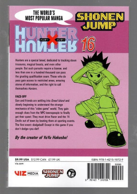 Hunter X Hunter Vol. 16 fantasy Books