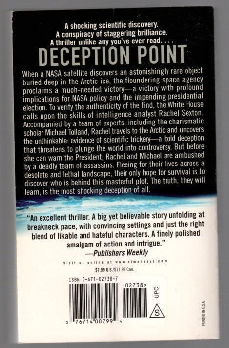 Deception Point mystery paperback Suspense thrilller used book