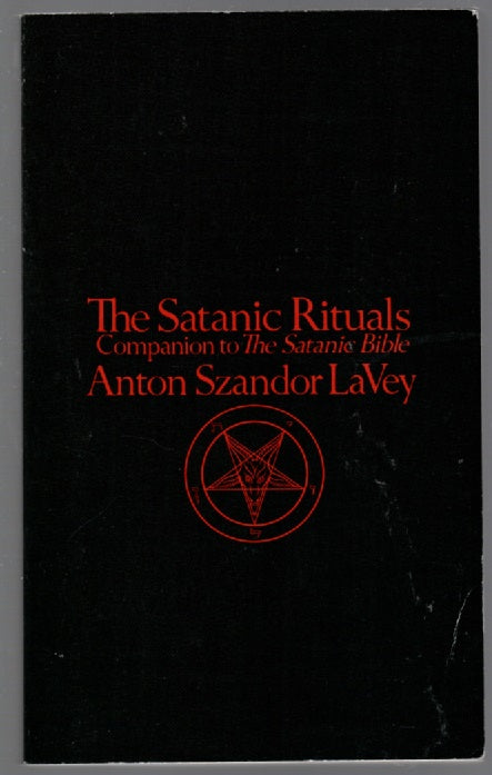 The Satanic Rituals: Companion to the Satanic Bible new age occult reference Religion spiritual Books