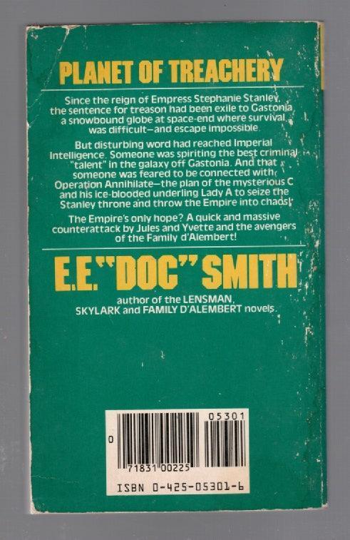 Planet Of Treachery Classic Science Fiction paperback science fiction Space Opera used Vintage book