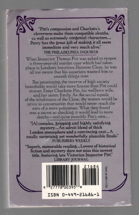 Silence In Hanover Close Crime Fiction mystery paperback used book