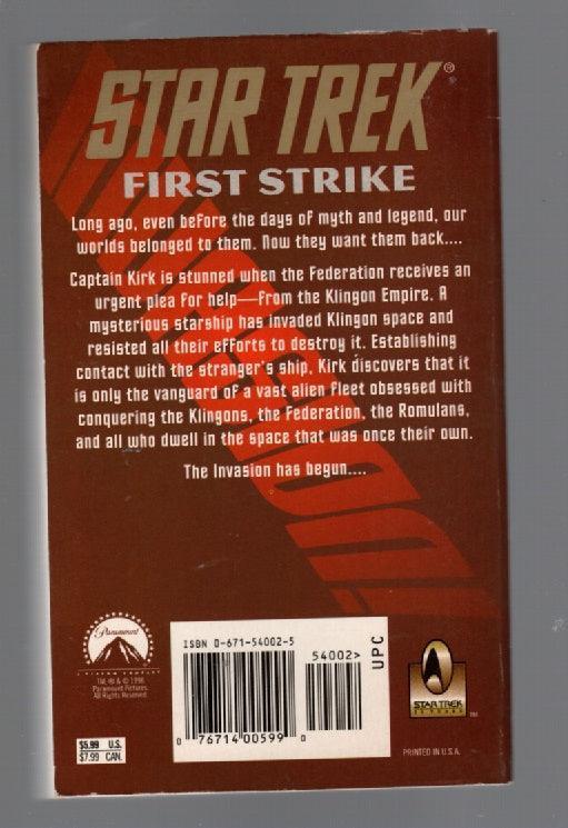 Star Trek: First Strike paperback science fiction Star Trek used Books