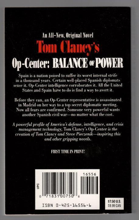 Op-Center Balance Of Power paperback Suspense thrilller used book